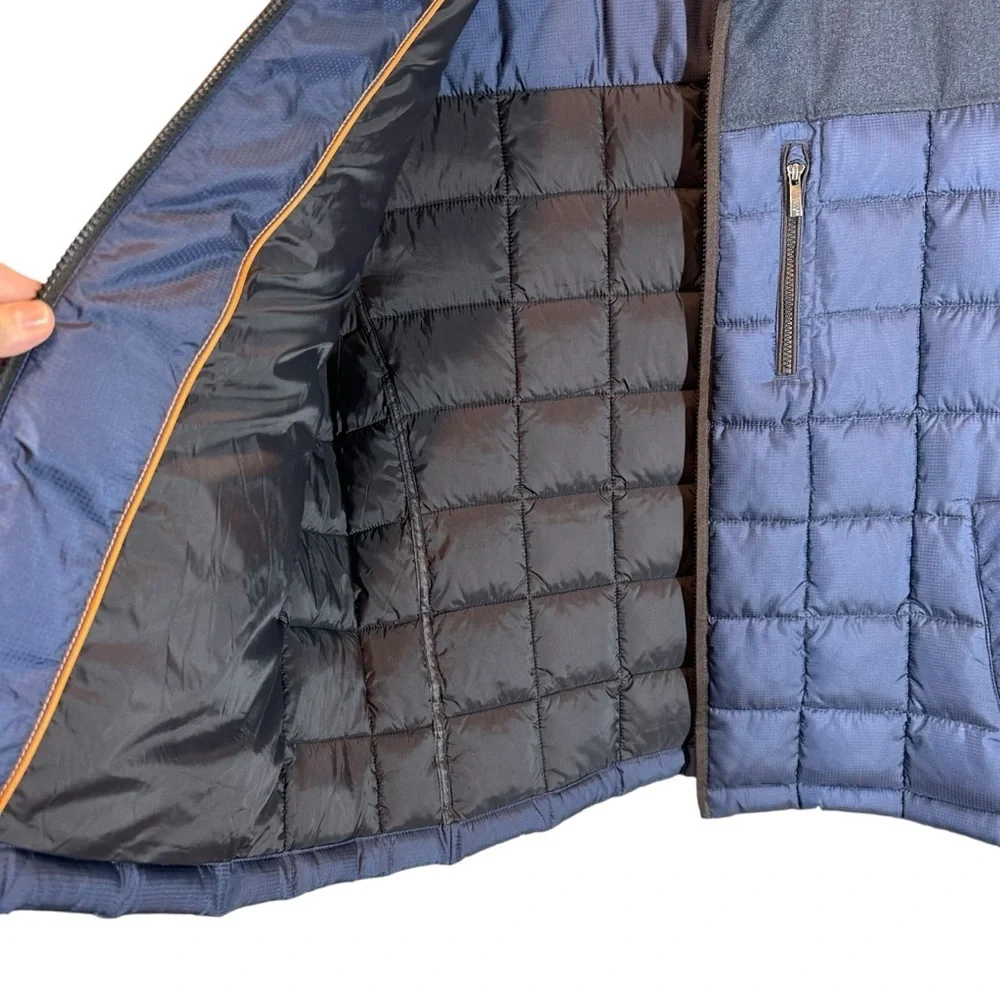 ROUNDTREE & YORKE Men's XXL Navy Blue Puffer Vest
